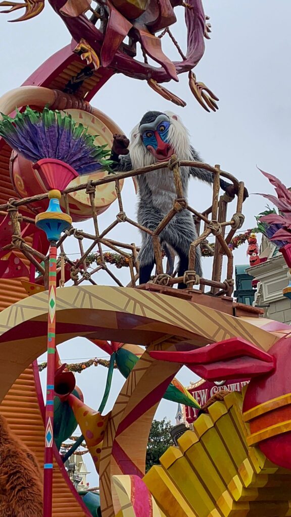 Dag 1: de start van onze trip. Disney Parade