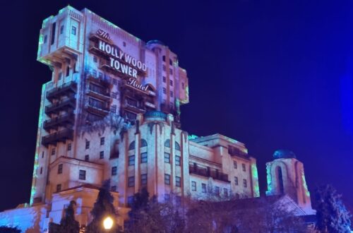 Dag 2: Walt Disney Studio's. dit is de Tower of Terror waar op het einde van de dag ook de lichtshow in dit park op te zien is. En dit was ook de plek waar toch wel een overwinning heeft plaats gevonden.